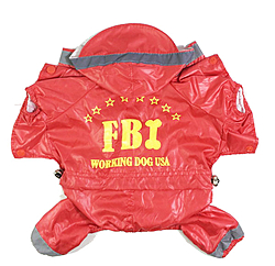 Дождевик "FBI" красный Дождевик "FBI" красный