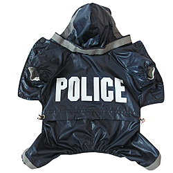 Дождевик "Police big" для средних и больших собак Дождевик "Police big" для средних и больших собак