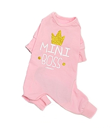 Пижама "Mini Boss" розовая Пижама "Mini Boss" розовая