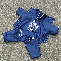 Утепленный дождевик "La Gerb" синий для мальчика Утепленный дождевик "La Gerb" синий для мальчика