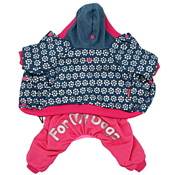 Утепленный костюм "Деним" розовый Утепленный костюм "Деним" розовый