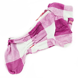 Плюшевый комбинезон "Клетка" для девочки Плюшевый комбинезон "Клетка" для девочки