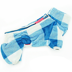 Плюшевый комбинезон "Клетка" для мальчика Плюшевый комбинезон "Клетка" для мальчика