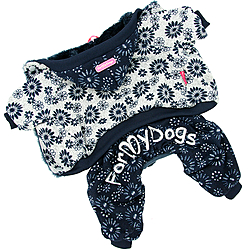 Утепленный костюм Цветы серо-синий Утепленный костюм Цветы серо-синий