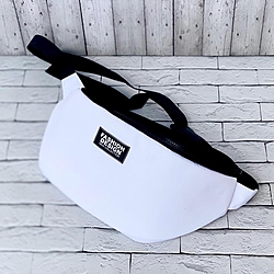 Сумка-банан FD белая Сумка-банан FD белая