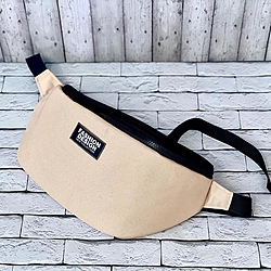Сумка-банан FD бежевая Сумка-банан FD бежевая
